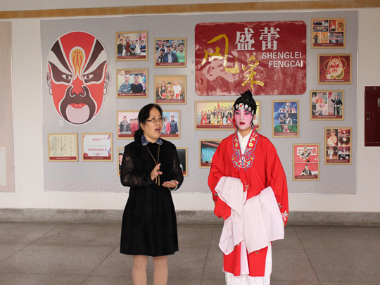 老师现场指导